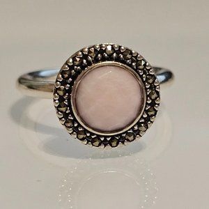 Pandora Opal & Marcasite Ring - Sugar and Spice Size 7.5